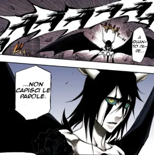 🙉 Ulquiorra Cifer Bleach A QUANTO PARE...
...NON CAPISCI LE PAROLE. Anime, Demon, Skrzydła, Ulquiorra, Cifer, Bleach whatsapp sticker