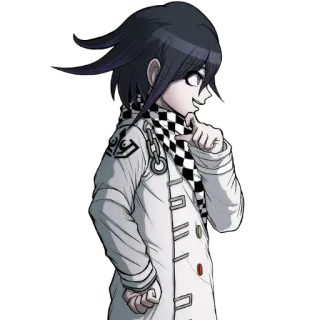 🤔 Kokichi Oma Danganronpa Аниме, Манга, Danganronpa, Персонаж, Кокичи Ома telegram sticker