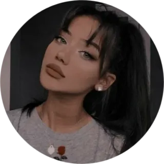 💭 woman, portrait, girl, beauty, makeup, fashion telegram sticker