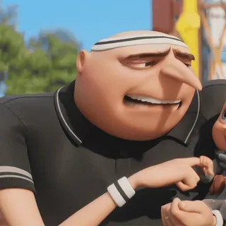 ✨️ Gru Despicable Me Cartoon, Figur, Bösewicht, Lustig, Animation, Film telegram sticker