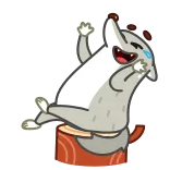 Alpha Wolf whatsapp stickers