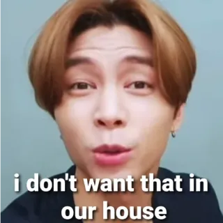 ❌ i don't want that in our house telegram sticker