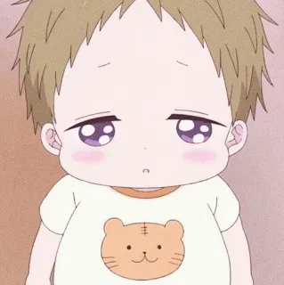 🥺 Em bé, Anime, Dễ thương, Trẻ mới biết đi, Hoạt hình telegram sticker