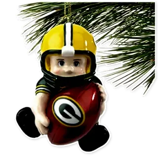 🎉 sepak bola, olahraga, Green Bay Packers, NFL, ornamen, figur whatsapp sticker