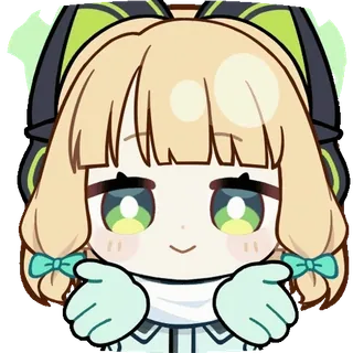 ๐ค anime, cartoon, cute, kawaii, chibi, character telegram sticker