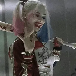 Harley Quinn (missT) @suicide_squad whatsapp stickers