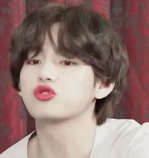 🍰 kpop, idol, coreano, cantor, celebridade, v, bts telegram sticker