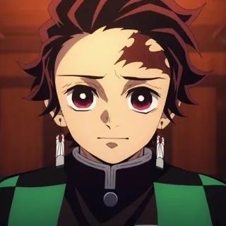🔥 Tanjiro Kamado Demon Slayer Anime, Demon Slayer, Tanjiro, Tanjiro Kamado, Personnage, Manga telegram sticker