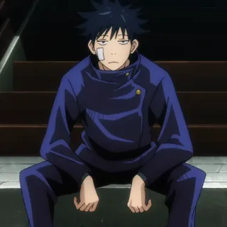 ♠️ Megumi Fushiguro Jujutsu Kaisen Anime, Manga, Zauberer, Fushiguro, Megumi, Jujutsu Kaisen telegram sticker