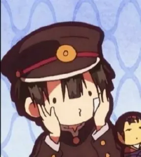 👻 Hanako-kun Toilet-bound Hanako-kun anime, manga, hanako kun, cute, ghost, toilet bound hanako kun telegram sticker