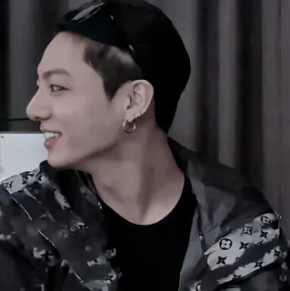 🌑 Jungkook K-Pop, Cantante, Ídolo, BTS, Música telegram sticker