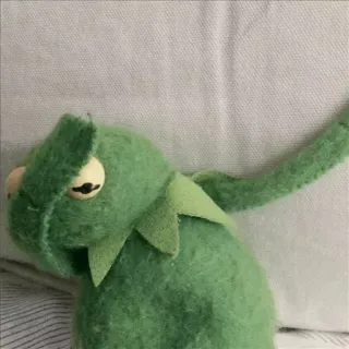 💚 Kermit Kermit the Frog, Muppets, meme, puppet, green, character, funny telegram sticker
