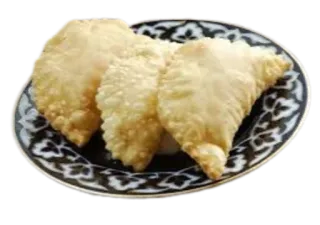 🍽 еда, блюдо, жареный, выпечка, узбекский telegram sticker