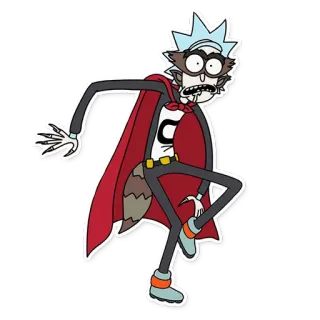 😦 Rick Sanchez Rick and Morty rick and morty, adult swim, kartun, serial animasi, fiksi ilmiah, lucu, humor telegram sticker