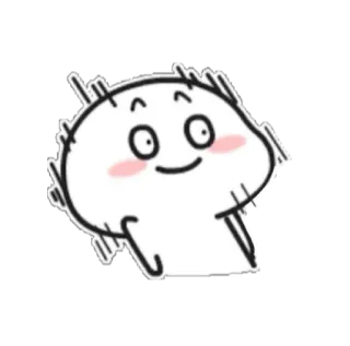 😱 desenho animado, adesivo, personagem, fofo, blob telegram sticker