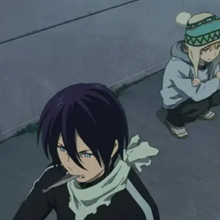 💎 Yato Noragami Anime, Noragami, Yato, Charakter, Japanische Animation telegram sticker