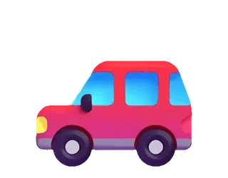🚗 auto, trasporto, veicolo, automobile, auto compatta telegram sticker