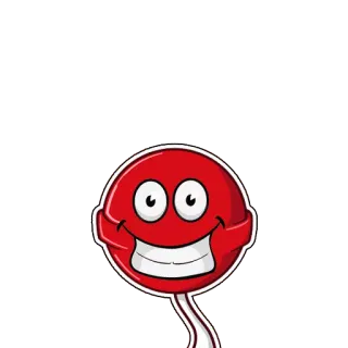 😁 permen lolipop, permen, manis, kartun whatsapp sticker
