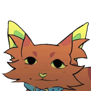 🙂 猫, 动物, 可爱, 贴纸, 卡通 telegram sticker
