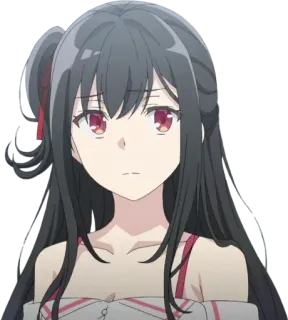 😕 Anime, Mädchen, Charakter telegram sticker