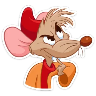 🤔 Jaq Cinderella souris, disney, cendrillon, dessin animé, jaq whatsapp sticker