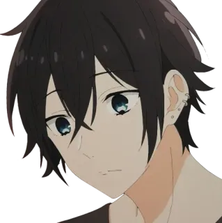 😶 Izumi Miyamura Horimiya Anime, Manga, Horimiya, Izumi Miyamura, Kawaii, Süß telegram sticker