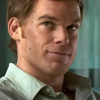 😏 Dexter Morgan Dexter tele, personaje, asesino en serie, crimen, michael c hall telegram sticker