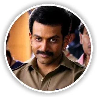 😉 man, portrait, actor, police officer telegram sticker