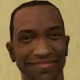 🌟 CJ Grand Theft Auto: San Andreas gta, san andreas, character, cj, video game telegram sticker