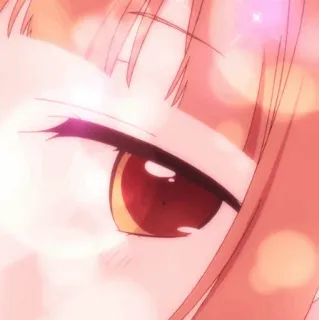 🥕 Anime, Auge, Nahaufnahme, Funkeln whatsapp sticker