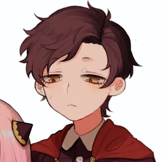 😑 Damian Desmond Spy x Family Anime, Spy x Family, Damian Desmond, Cartoon, Fanart, Charakter telegram sticker