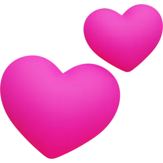 💕 cuore, rosa, amore, san valentino, romanticismo whatsapp sticker
