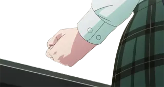 👊 jari tengah, gestur ofensif, gestur tangan, tidak sopan, kasar telegram sticker