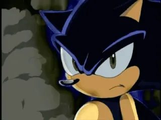 😠 Sonic the Hedgehog sonic, hedgehog, anime, angry, dark sonic telegram sticker