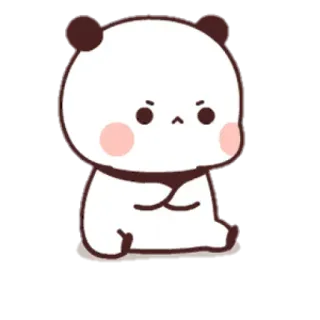 🐼 Панда, Медведь, Милый, Мультфильм, Животное, Каваий telegram sticker