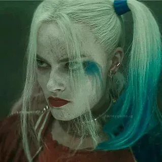 😐 Harley Quinn Suicide Squad Harley Quinn, Margot Robbie, DC Comics, Suicide Squad, villano, personaje de cómic telegram sticker