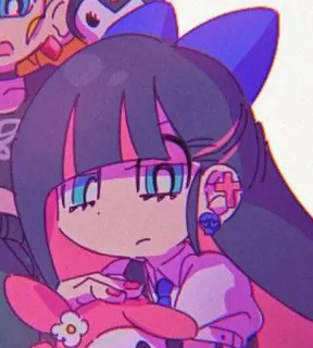 😡 Anime, Desenho animado, Personagem, Ilustração telegram sticker