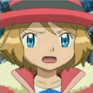 🥺 Serena Pokémon Аниме, Покемон, Серена, Мультфильм, Персонаж whatsapp sticker