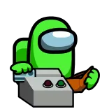 😜 Among Us Among Us, Imposteur, Jeu, Crewmate, Violence, Arme whatsapp sticker