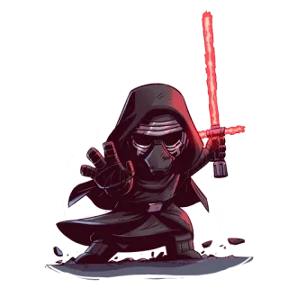 Star Wars Laufman whatsapp stickers