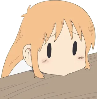 😶 anime, desenho animado, menina, fofa telegram sticker