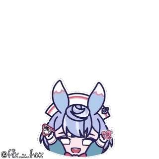 Genshin Impact @fixfox telegram stickers