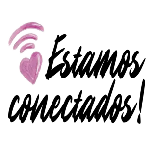 🌷 coração, amor, sem fio, sinal, rosa telegram sticker