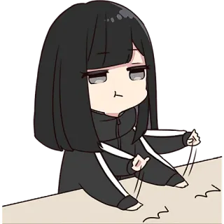 😤 Anime, Chibi, Lucu, Manga, Karakter, Stiker, Gambar whatsapp sticker
