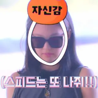 💜 자신감
(스피드는 또 나줘!!) coréen, lunettes de soleil, confiance, vitesse, femme whatsapp sticker