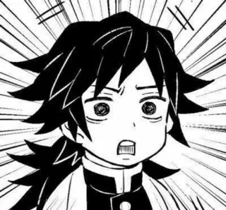 😧 Giyu Tomioka Demon Slayer Anime, Demon Slayer, Giyu Tomioka, Manga, Impactado whatsapp sticker