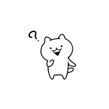 🤔 mèo, suy nghĩ, câu hỏi, dễ thương, động vật, nhãn dán telegram sticker