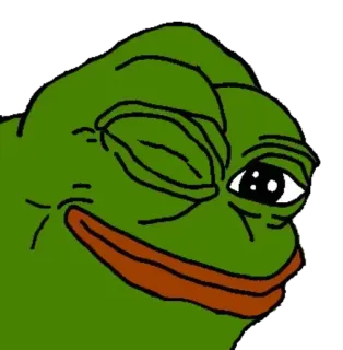 😜 Pepe the Frog pepe, kikker, meme, internet meme, cartoon telegram sticker