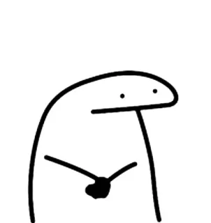 😐 strichmännchen, meme, cartoon, einfach telegram sticker