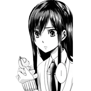 🙁 ...... anime, manga, girl, character, cute telegram sticker